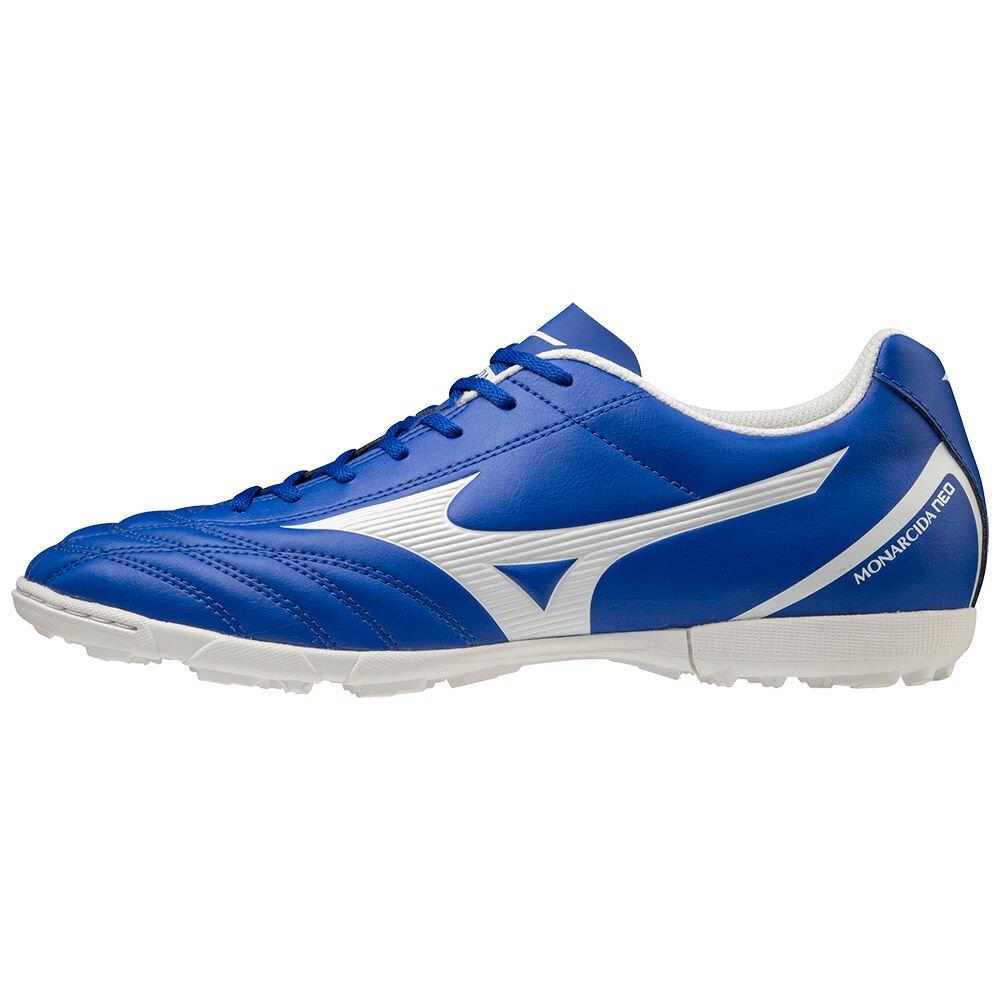 Mizuno Men's Football Boots Blue/White Monarcida Neo Select AS Shoes - P1GD202501